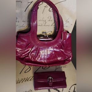 Coach bag vintage ergo Purple bag